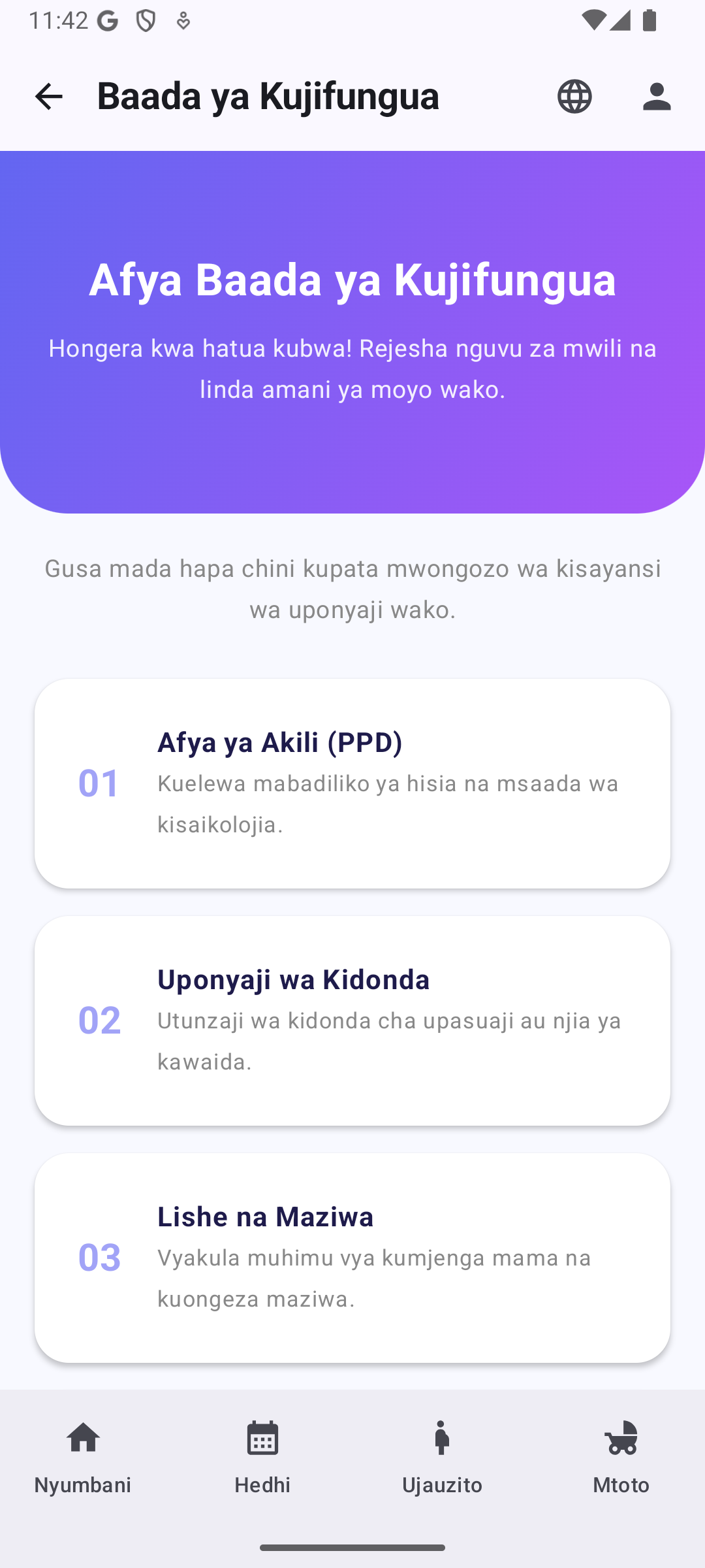 Safari ya Ujauzito