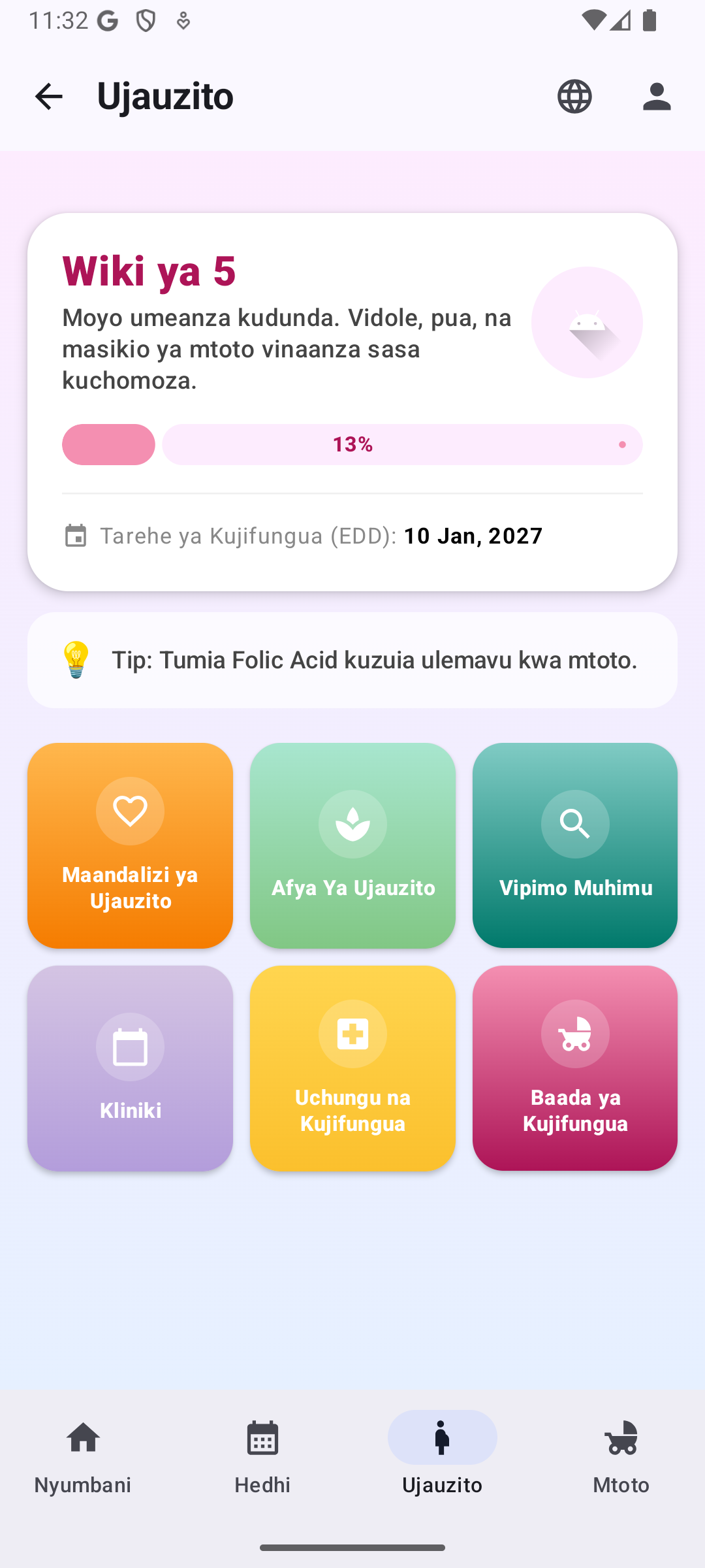 Uzazi Salama na Ujauzito