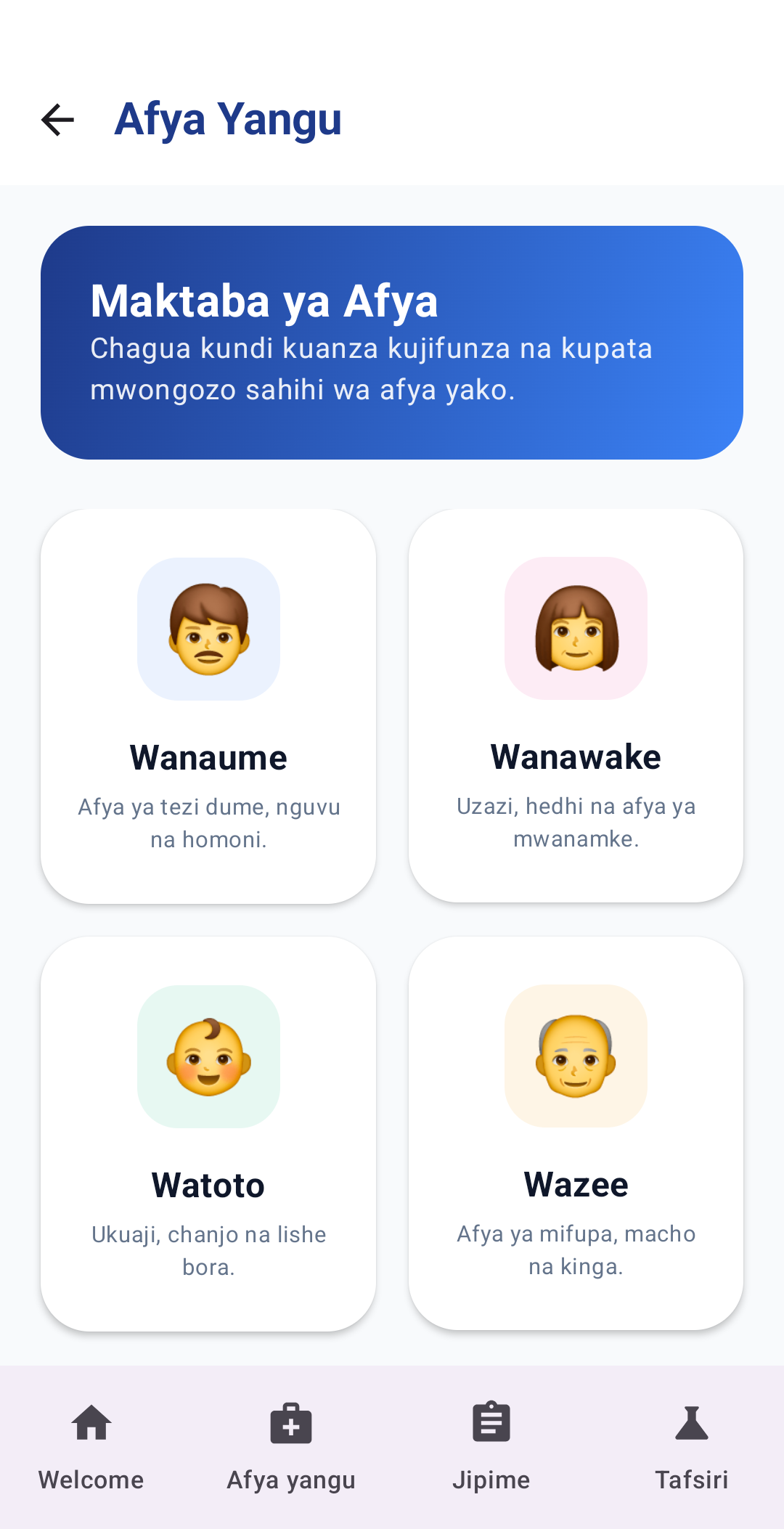 Fuatilia afya yako unapotumia App bora ya Afya - Daktari Wangu