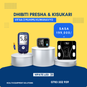 Kuwa na Amani: Dhibiti Presha Offer Kipimo cha Presha na Kitabu