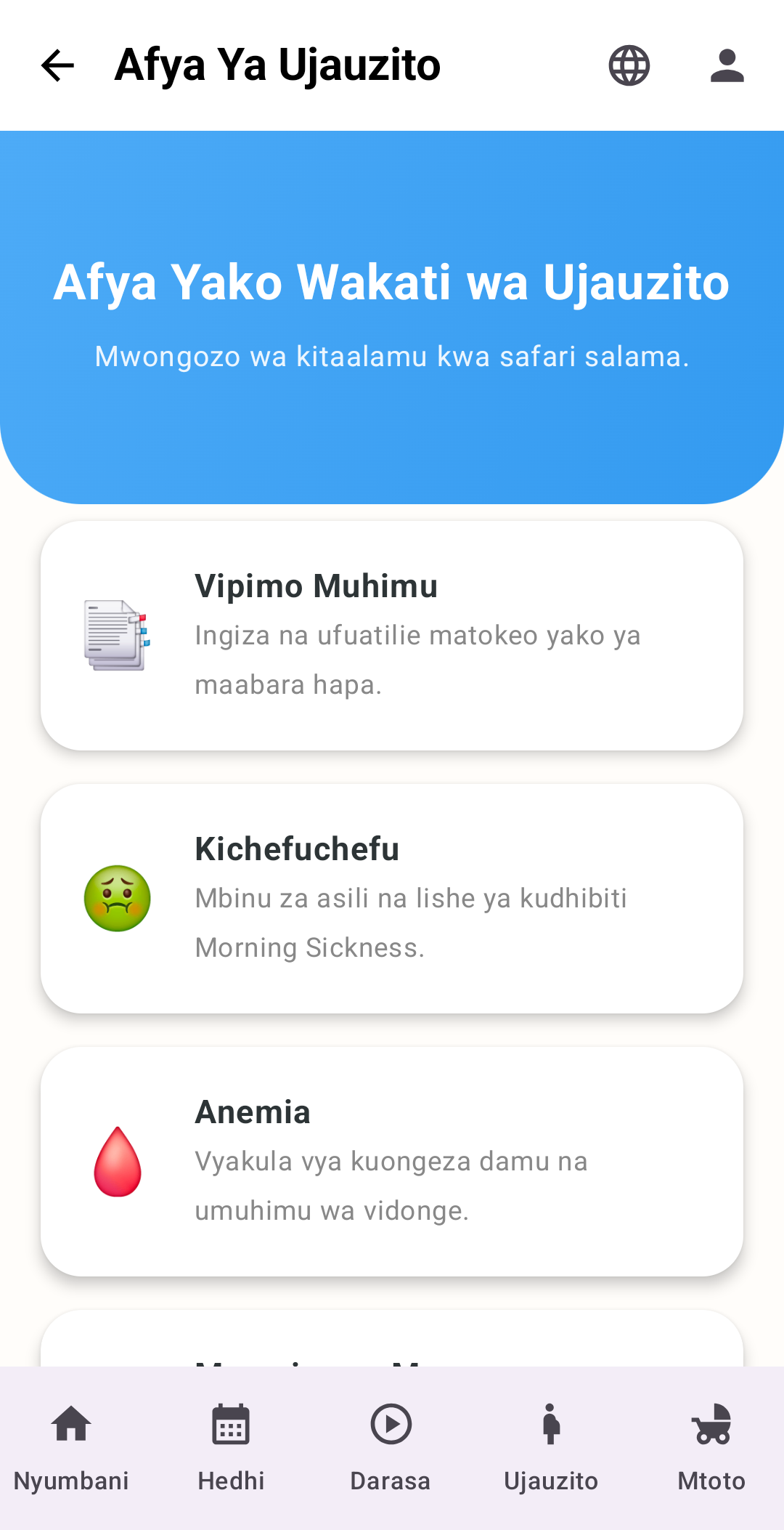 Safari ya Ujauzito