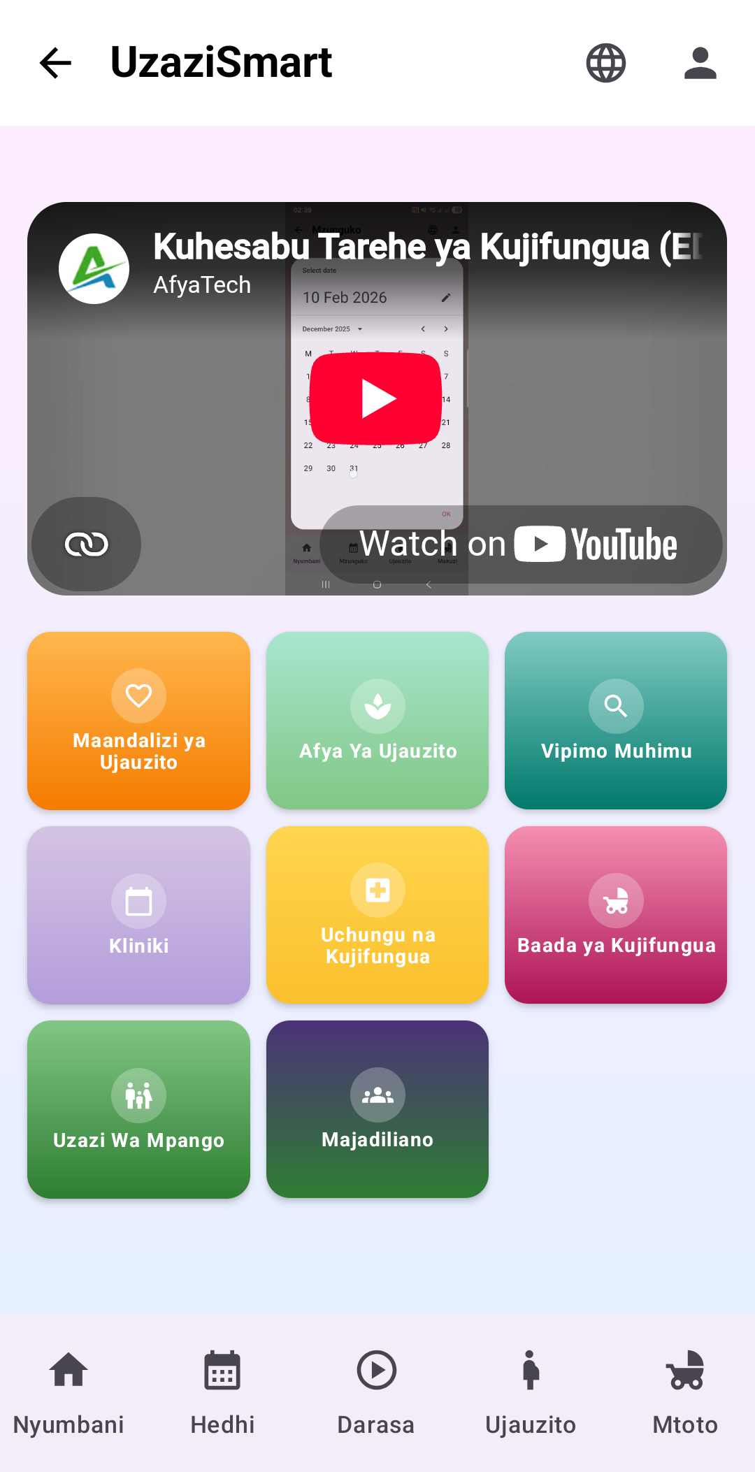 Jiamini na Uhakika - Darasa la Ujauzito UzaziSmart