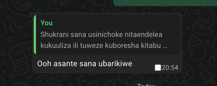 Kitabu kimeandikwa na wagonjwa